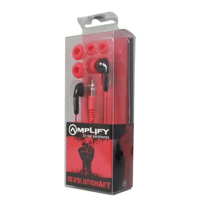 Amplify - Earphones - AM - 1002 - BKRD - Brand New