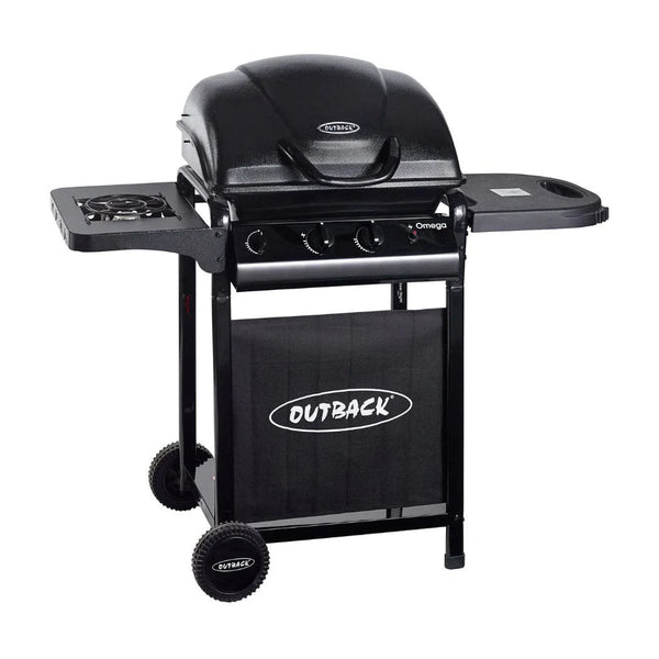 OMEGA 250 Gas Braai - Black - OUT370727 - Brand New Damaged Packaging